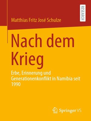 cover image of Nach dem Krieg